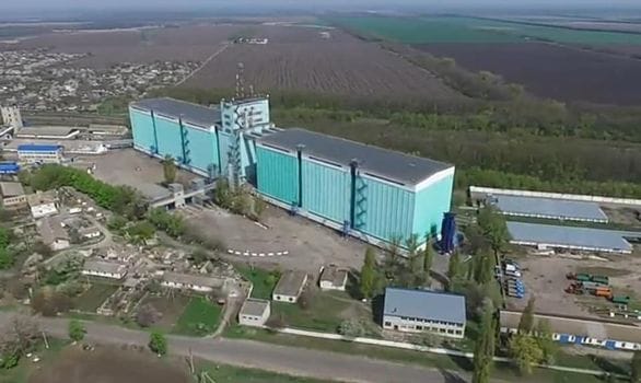 Complex project for the elevator "Suntrade" (Dnepropetrovsk region)