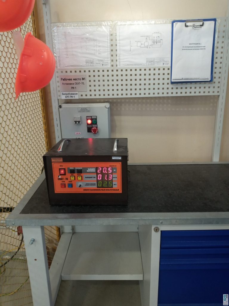 Tests of OBERON switchgear for substation “Vinnitskaya” from order of Energosnabzhenie LLC
