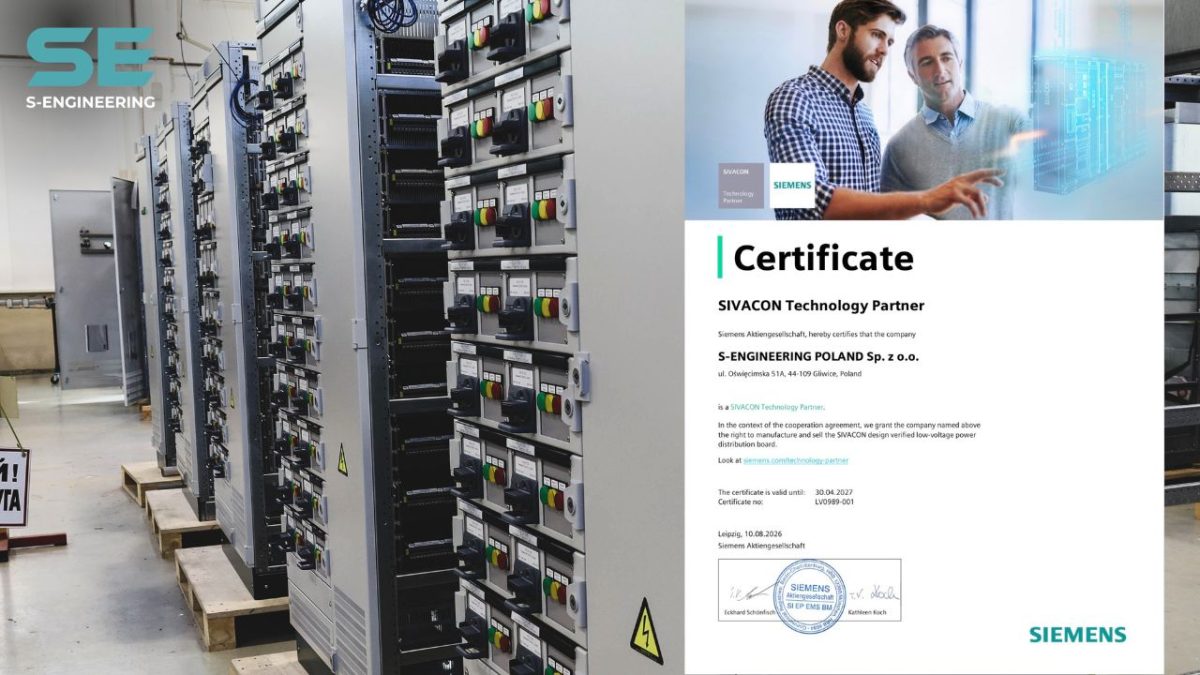 S-Engineering Poland wird SIVACON-Technologiepartner